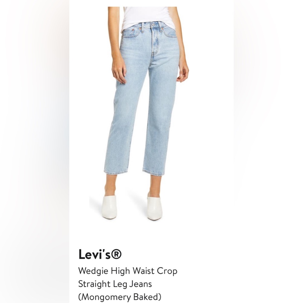 Levi’s Wedgie Straight Jeans sz31